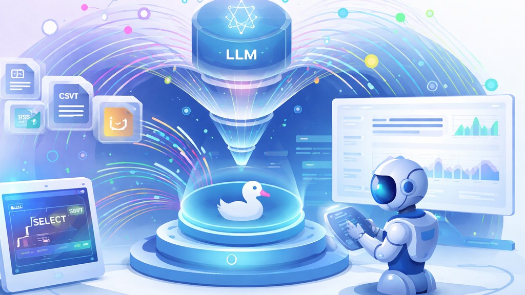 Agents com Raciocínio Local usando DuckDB: Como Criar Agentes de IA Rápidos, Confiáveis e Conectados a Dados Reais
