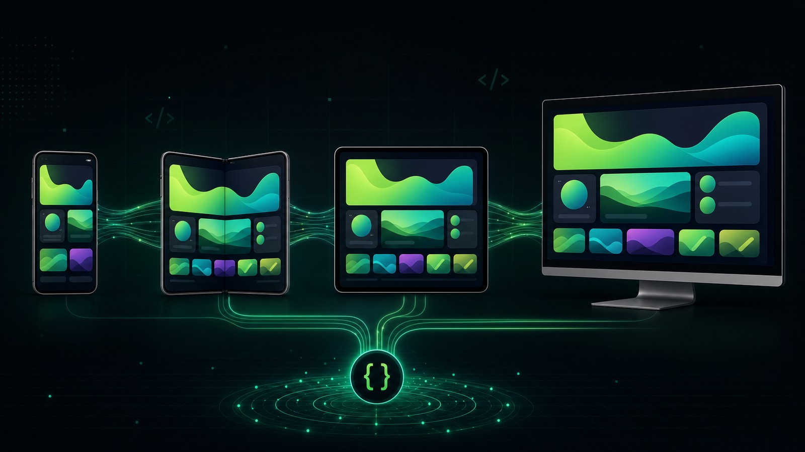 Android 17: um app adaptável rodando em celular, foldable, tablet e desktop