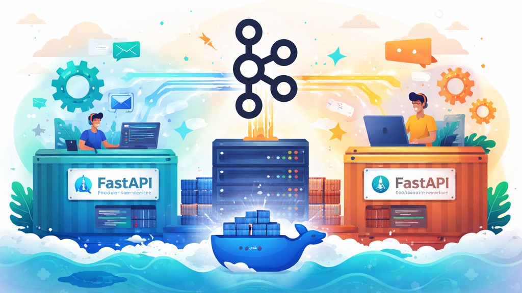 Arquitetura de Microserviços em Tempo Real com FastAPI, Kafka e Docker
