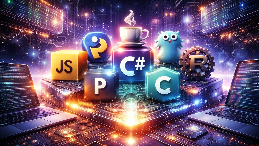 As Linguagens de Programação Mais Usadas em 2025: O Que Eu Vejo na Prática e Como Escolher a Sua