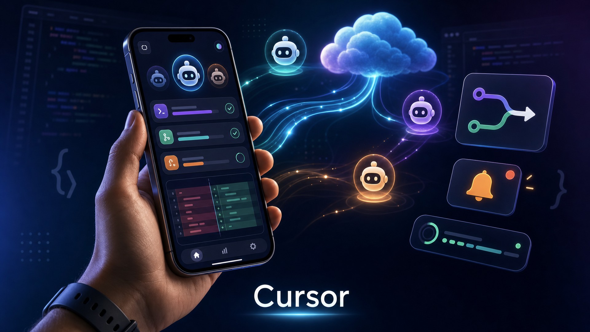 Cursor chega ao iOS: app nativo em beta para controlar agentes de IA de qualquer lugar