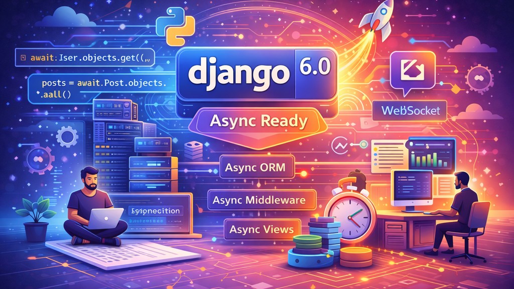 Django 6.0 e Async/Await: O Que Finalmente Está Pronto para Produção