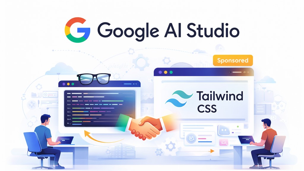 Google AI Studio passa a patrocinar o Tailwind CSS após demissões em massa causadas pelo impacto da IA