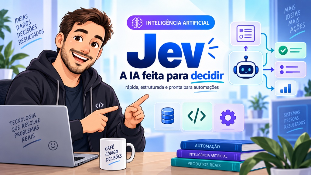 Jev: a IA que não conversa — guia completo do System One Model da TypeSafe AI (com exemplos e uso prático)