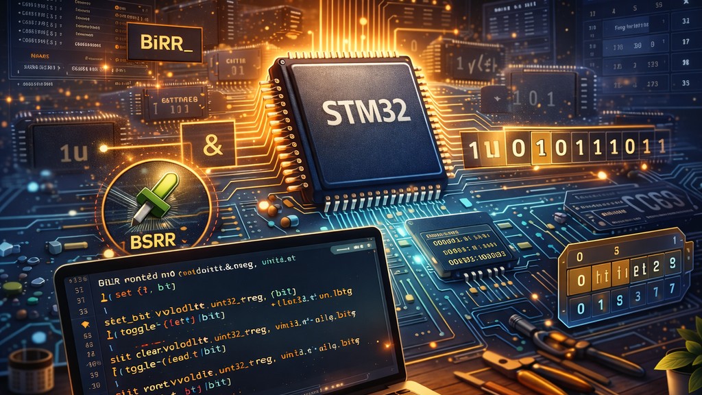 Manipulação de Bits em STM32 com C++: Guia Completo para Controle Seguro de Registradores e GPIO