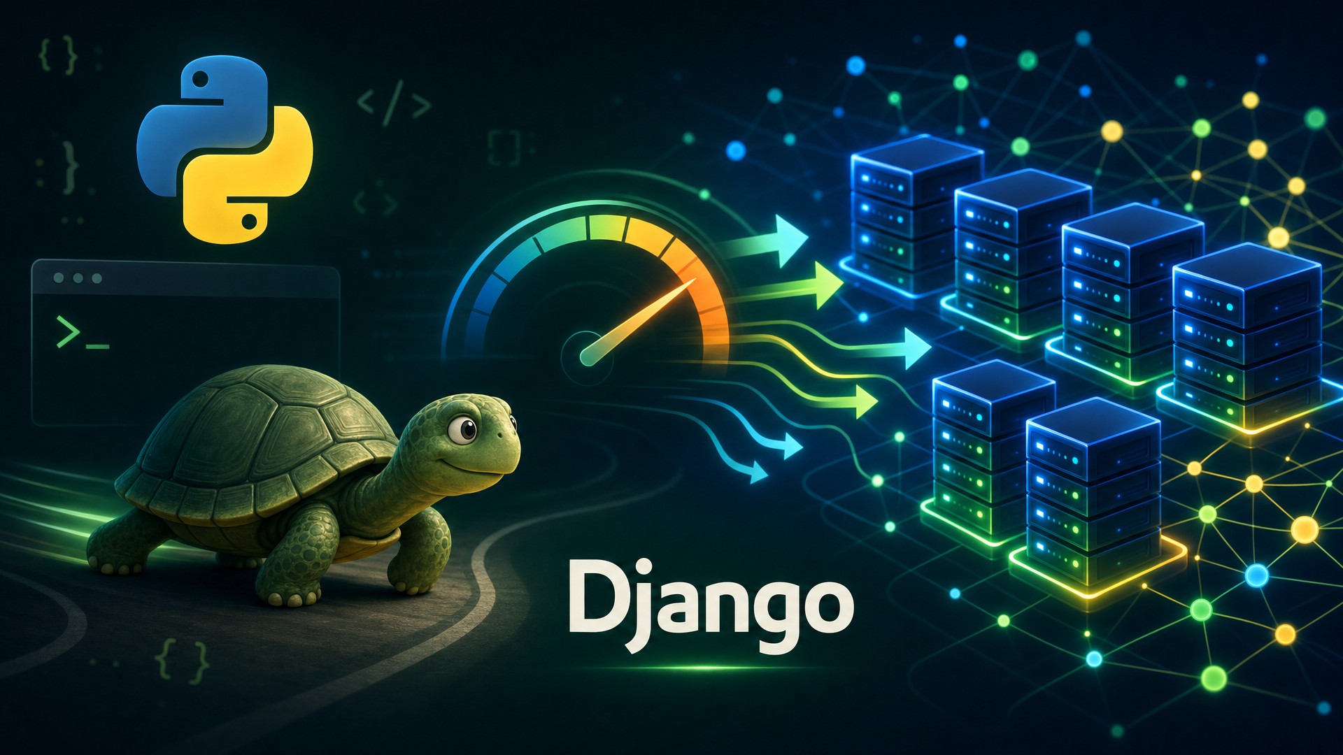 Por que o Django é "lento" — mas o Instagram ainda usa?