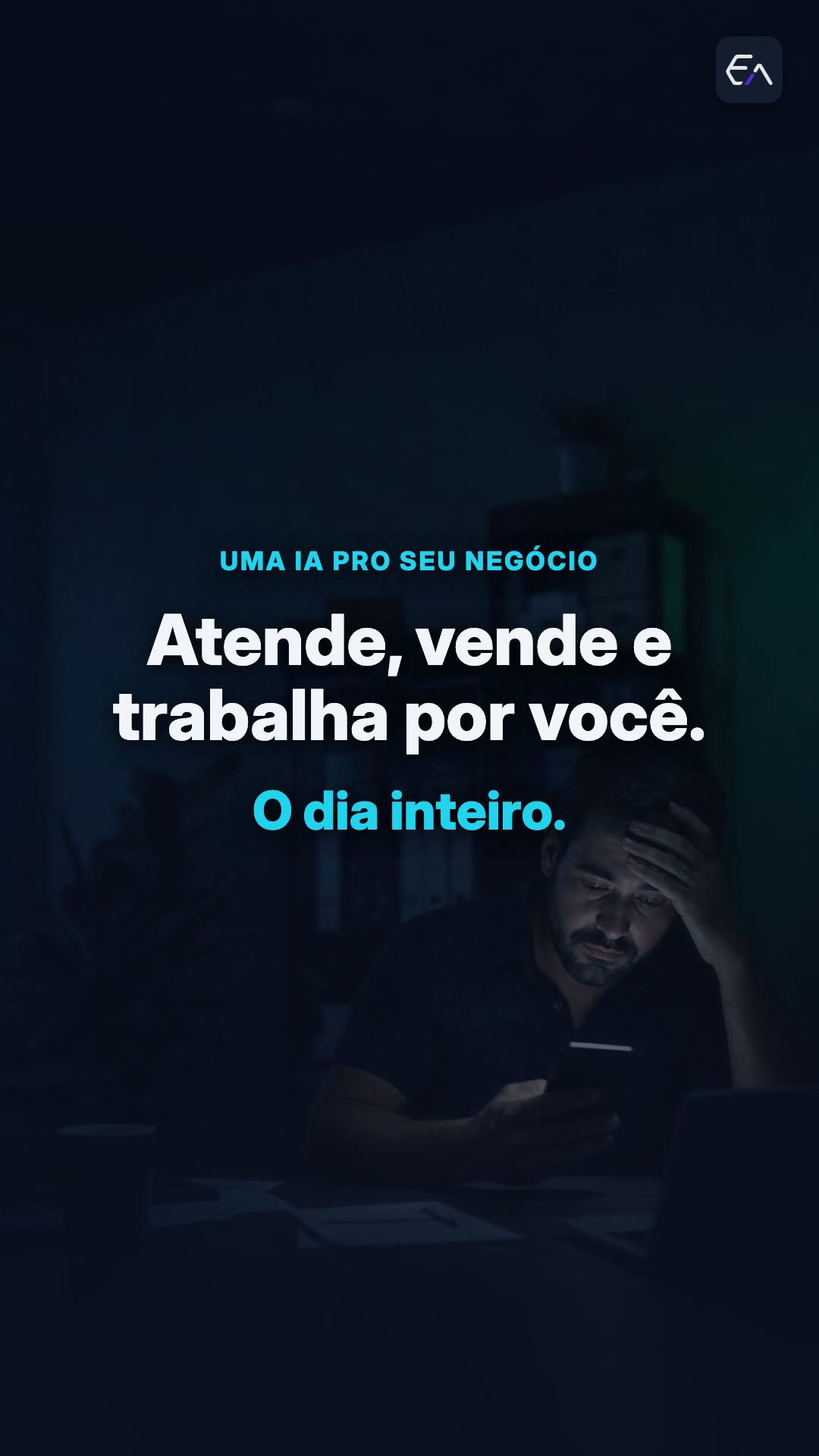 Assista ao anúncio vertical de exemplo, feito com estas técnicas